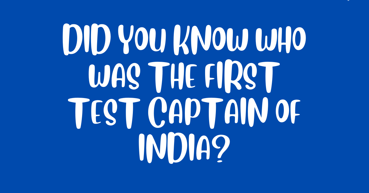 captain of indian cricket team test